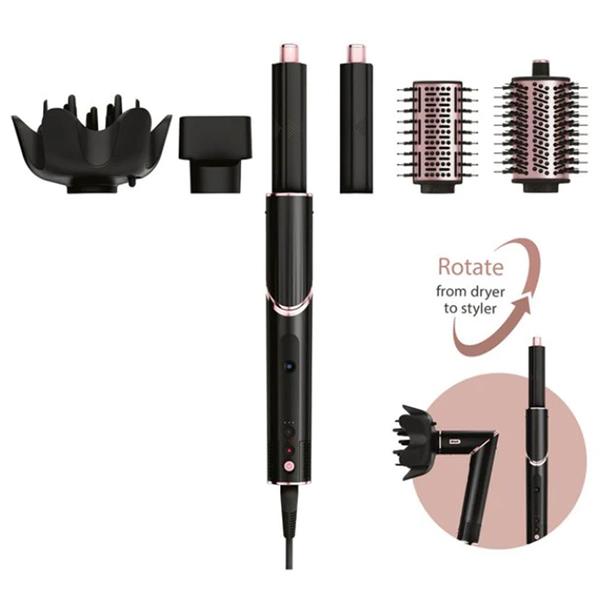 Shark FlexStyle Air Styler & Hair Dryer With 5 Attachments - Black & R