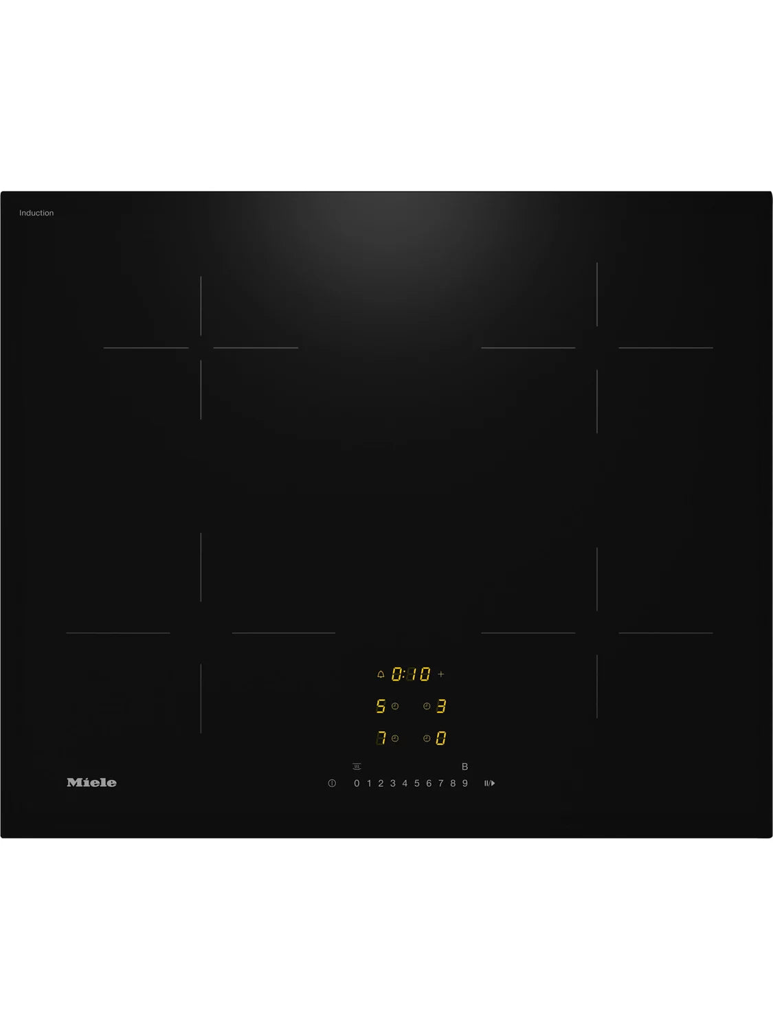 Miele 60cm Induction Hob, Black |KM7361FL