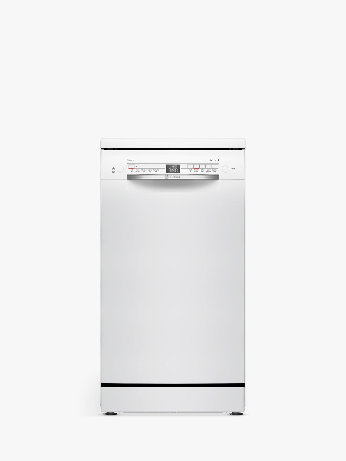 Bosch Series 2  Freestanding Dishwasher, White |  SPS2IKW01G 5-year Warranty