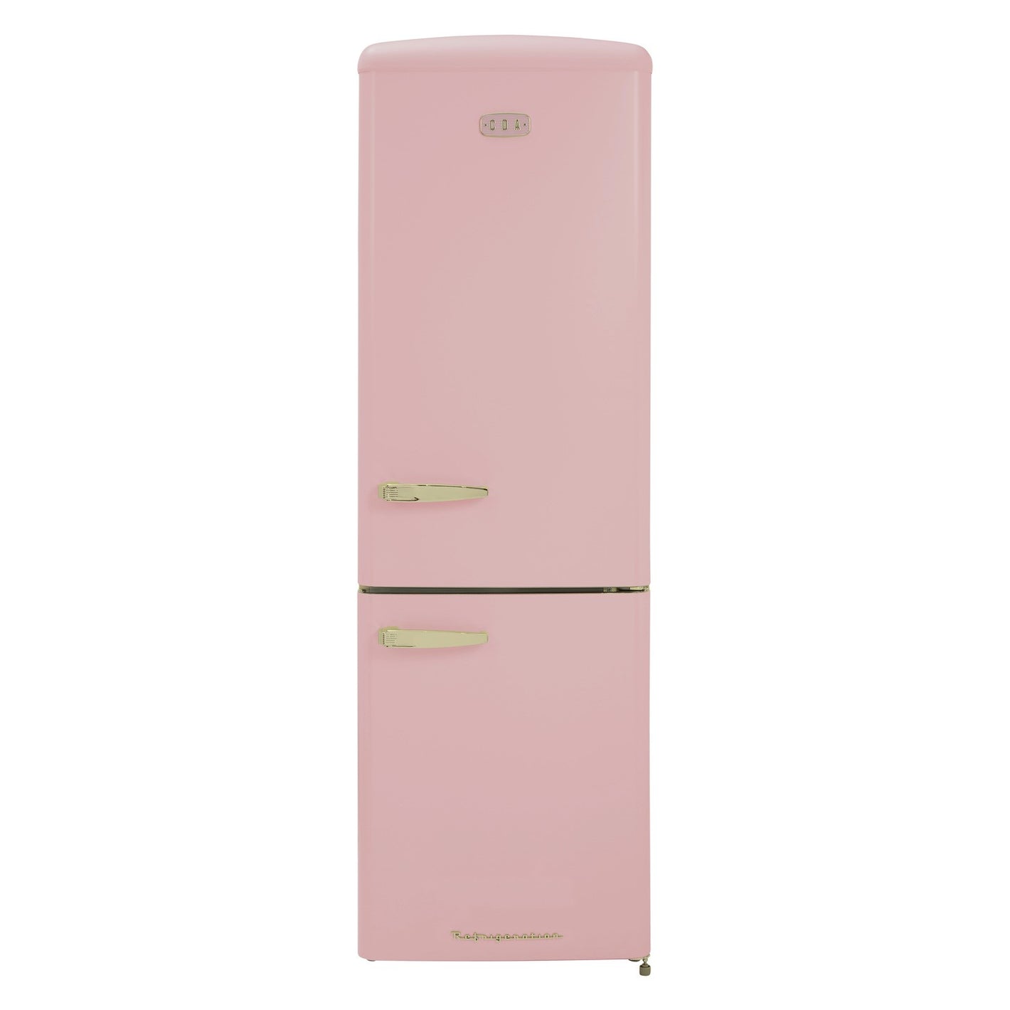 CDA 330 Litre 60/40 Retro Freestanding Fridge Freezer | Florence Tea Rose *DUE JAN