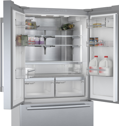 BOSCH Serie 8 American Style Fridge Freezer | KFF96PIEP *5 Year Warranty Display only
