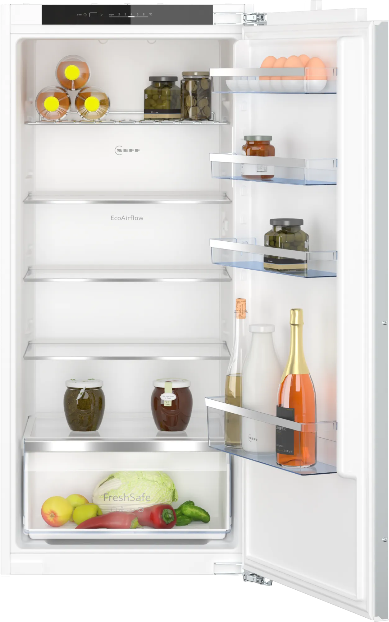 Neff Built in Fridge 122.5cm high FIXED HINGE | KI1412FEO