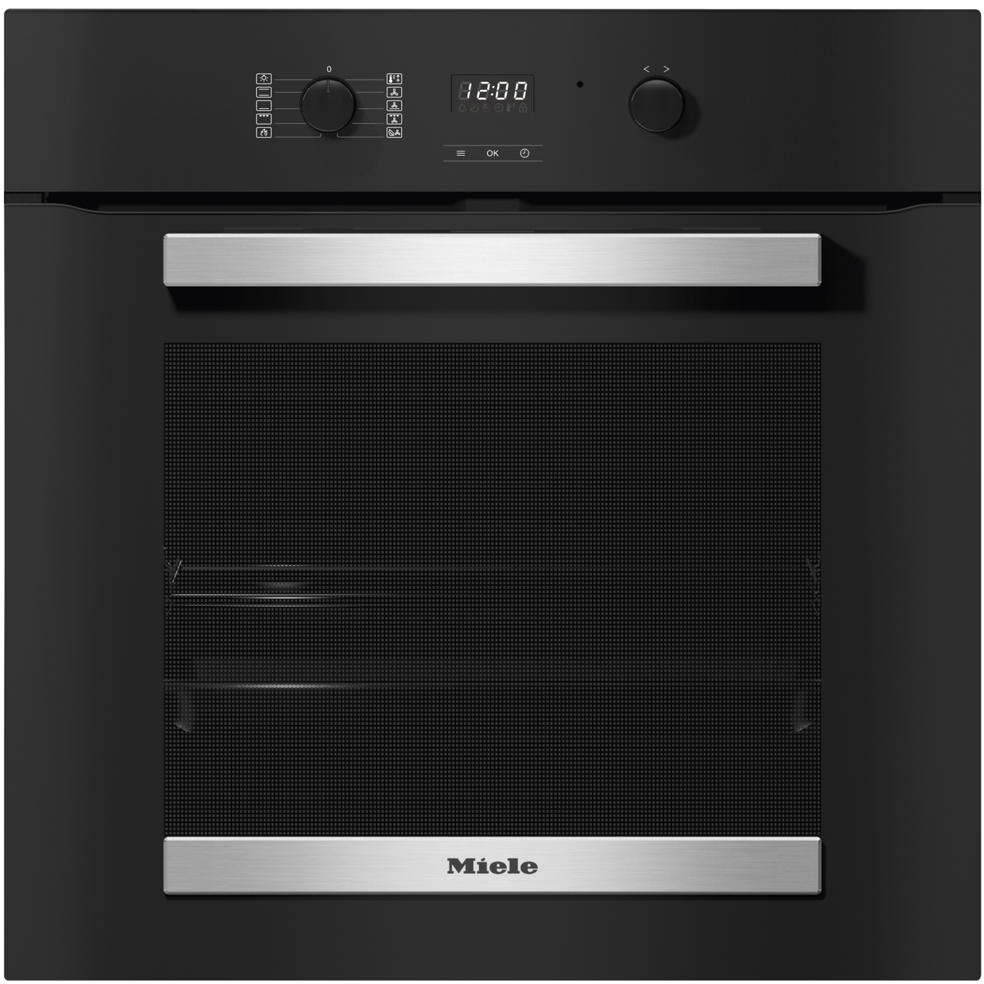 Miele ACTIVE Obsidian black stainless steel effect | H 2455 BP