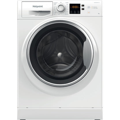 Hotpoint Anti-stain Washing Machine - White - 8kg - 1400rpm - A Rated | NSWE846WS UK