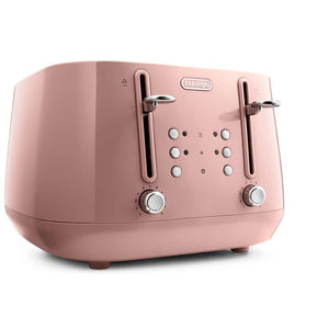 Eclettica 4 Slice Pink Toaster | CTY4003.PK