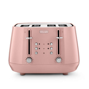 Eclettica 4 Slice Pink Toaster | CTY4003.PK