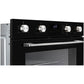 Belling  Black Built-In Electric Double Oven, A | BI903MFCBLK