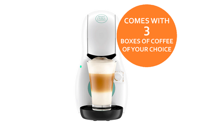 DeLonghi Piccolo XS Nescafe Dolce Gusto Coffee Machine White | EDG210.WB