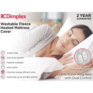 Dimplex Super King Mattress Cover Under Blanket Dual Control | DMC3004