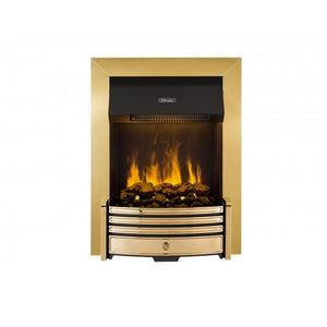 Dimplex Crestmore Traditional Brass Effect Opti-myst Inset Fire | CRS20
