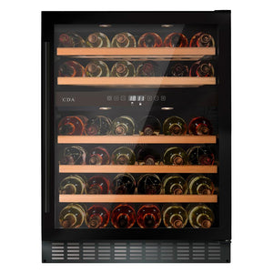 CDA 60cm Dual Zone Freestanding Under Counter Wine Cooler | FWC604