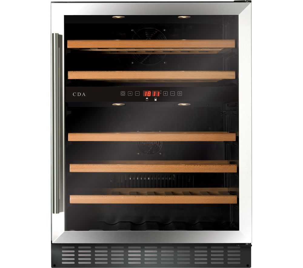 CDA 60cm Dual Zone Freestanding Under Counter Wine Cooler | FWC604