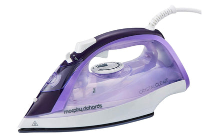 Morphy Richards 2400W Crystal Clear Amethyst Steam Iron | 300301