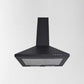 LUXAIR 70cm Premium Chimney Cooker Hood in Matt Black | LA 70 STD BLK