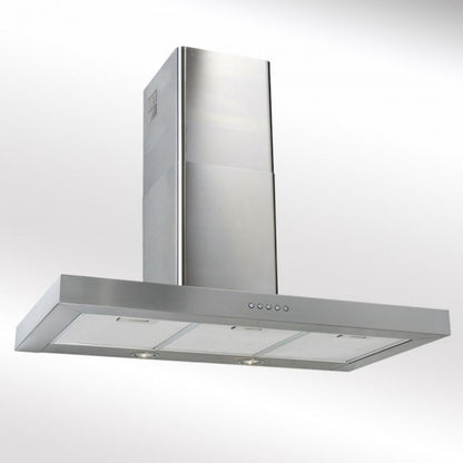 Luxair Slimline Flat Cooker Hood | LA-80-FLT-SS