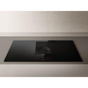 Elica Nikolatesla Prime Induction Hob Black-Duct Out | NIKOPRIMEDUCTBL