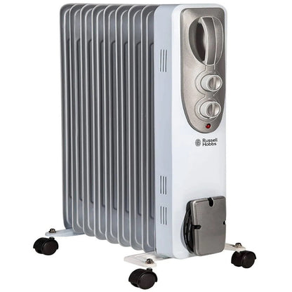 Russell Hobbs 2KW White Oil Filled Radiator | RHOFR5002