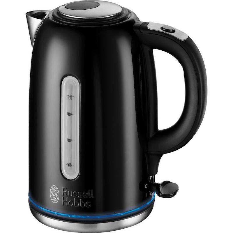 Russell Hobbs 1.7L Black Quiet Boil Kettle 20462