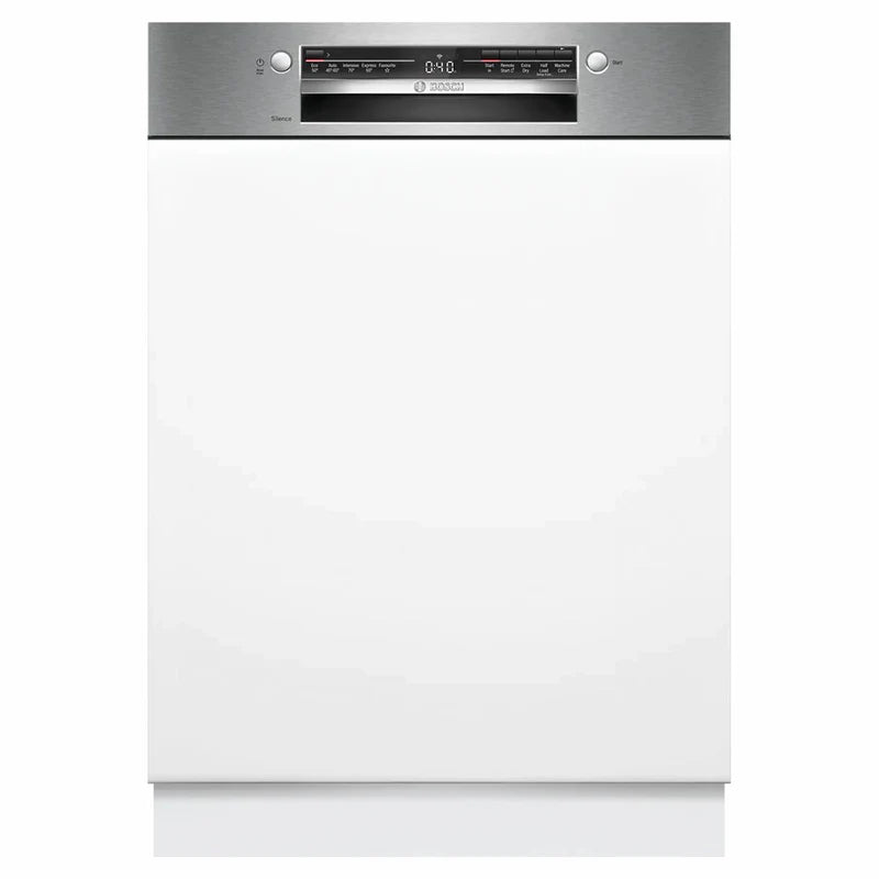 Bosch Series 2 60CM Semi-Integrated Dishwasher Stainless Steel | SMI2HTS02G