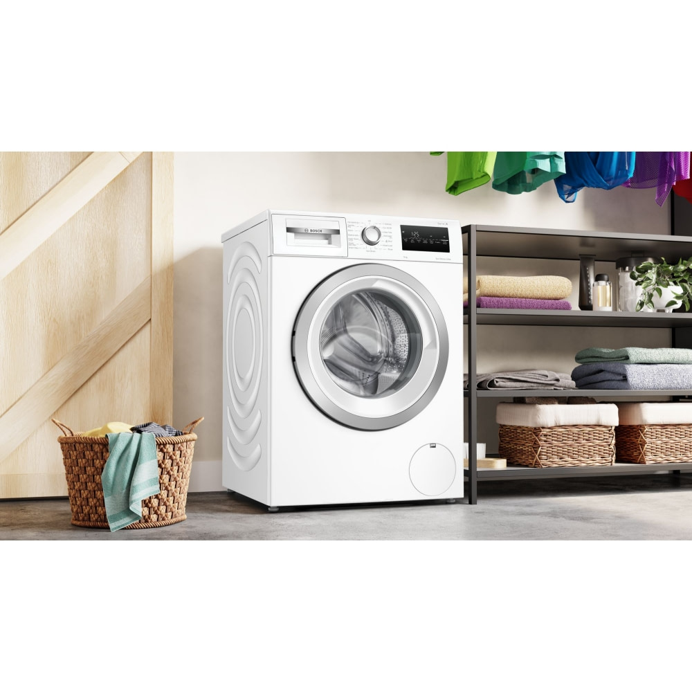 Bosch Series 4 9KG, 1400rpm, Washing Machine, White | WAN28259GB