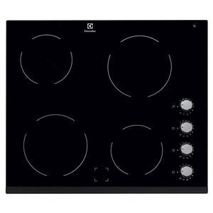 Electrolux 60cm Electric Ceramic Hob Black | EHF6140ISK