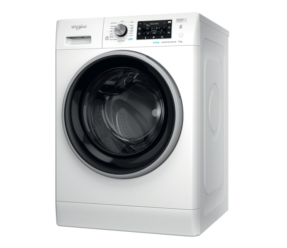 WHIRLPOOL FFD9469BSVUK 9KG 1400 SPIN WASHING MACHINE - INVERTER MOTOR - WHITE