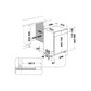 Hotpoint Semi Integrated Dishwasher Stainless Steel | H3BL626XUK