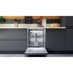 Hotpoint Semi Integrated Dishwasher Stainless Steel | H3BL626XUK