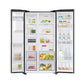 Samsung American Style Fridge Freezer with SpaceMax™ Technology - Black Steel | RS65DG5403B1EU