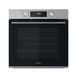 Whirlpool Built In Electric Oven: Inox Colour, Self Cleaning | OMK58HU1X