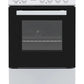 Powerpoint 50cm Single Cavity Fan Oven with Ceramic Hob Cooker | P05C1V1W