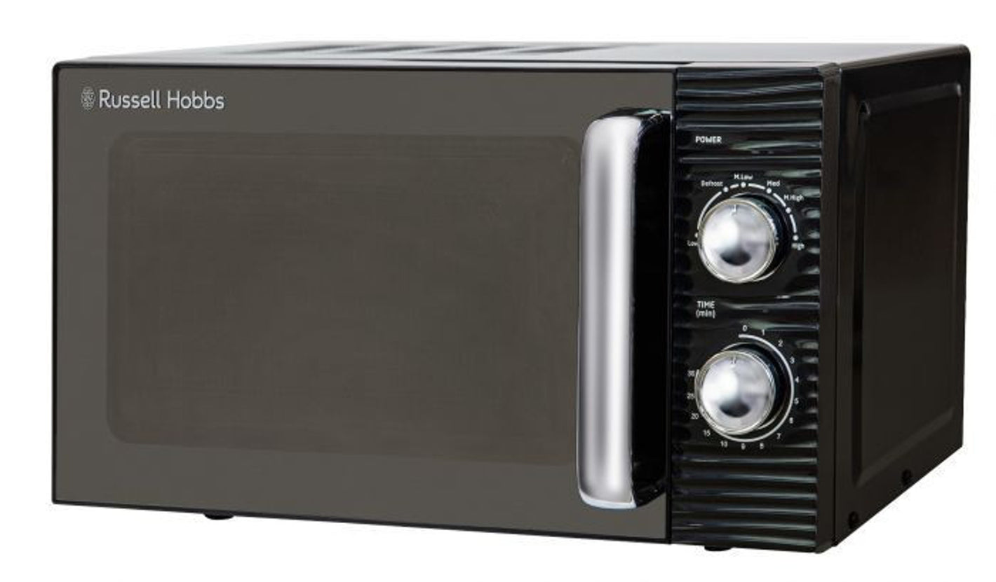 Russell Hobbs Inspire Black Microwave | RHM1731B