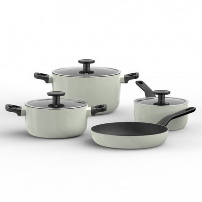 Berghoff 7-pc Cookware set non-stick Glints – Sage | 3950636