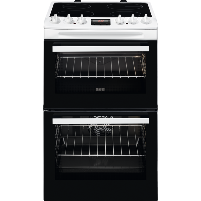 ZANUSSI ZCV46250WA 55CM COOKER